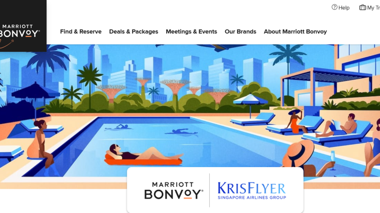 Marriott Bonvoy & Singapore Airlines KrisFlyer Preferred Partnership Program