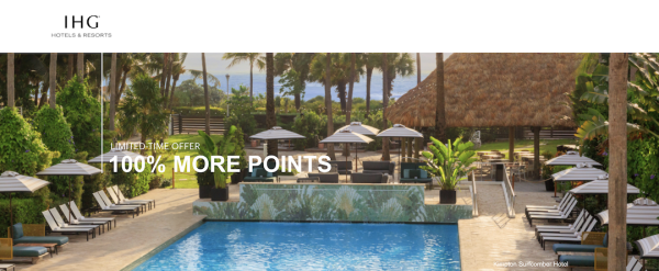 IHG One Rewards Buy Points Promotion — Up to 100% Bonus