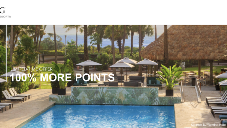 IHG One Rewards Buy Points Promotion — Up to 100% Bonus
